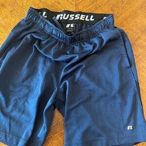 Russell size small athletic shorts
